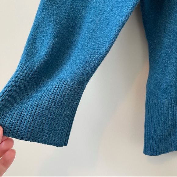 Worthington Blue Button Up Cardigan Size Small - Picture 6 of 12